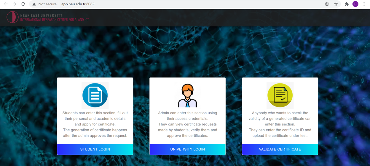 Neu Platform Projects – NEU – International Research Center for AI and IoT